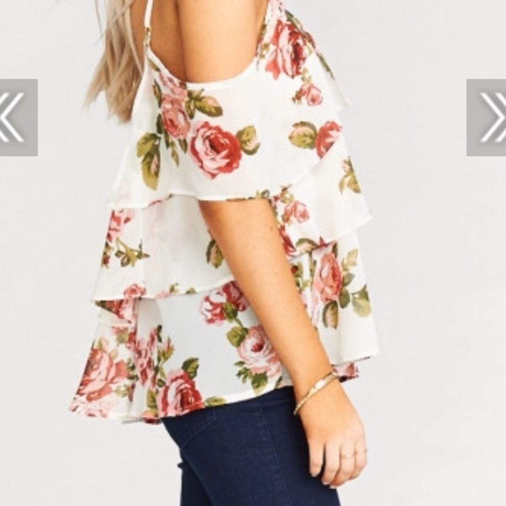 SMYM Romance Ruffle Top - Picture 2 of 6